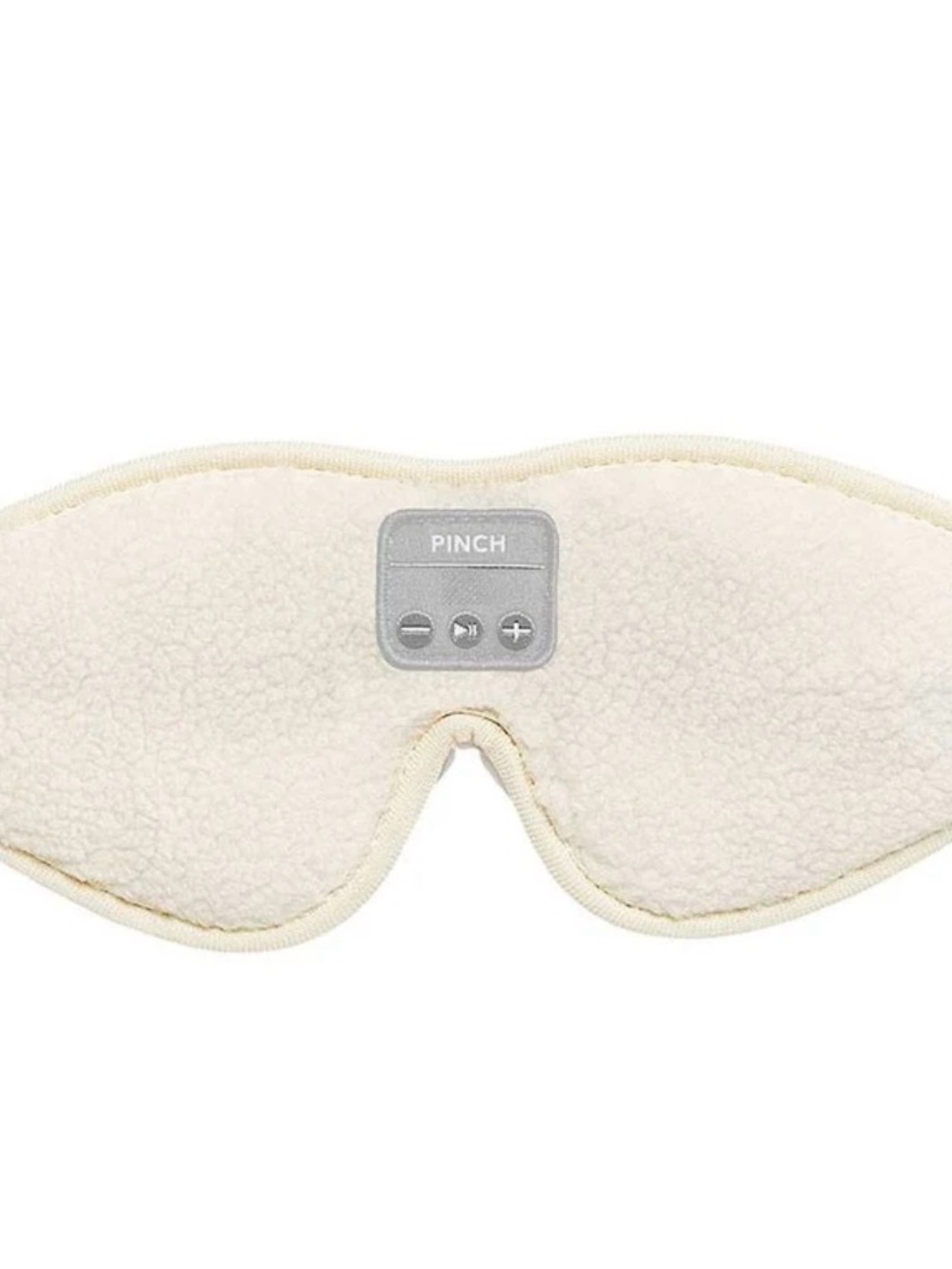 Pinch Provisions Sweet Streams White Sleep Mask with Built-In Headphones - Picture 3 of 4